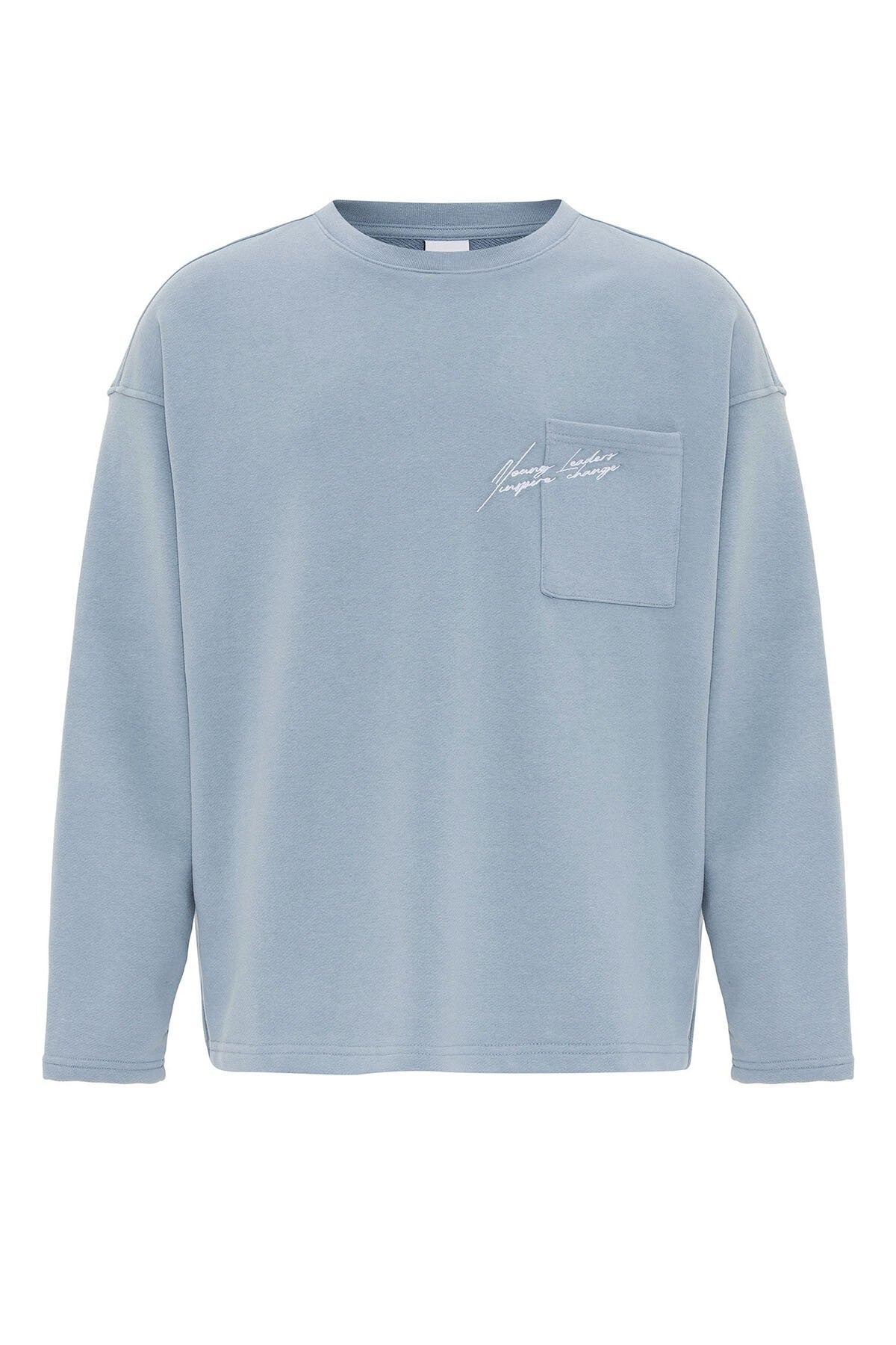 Cep Detaylı Oversize Sweatshirt