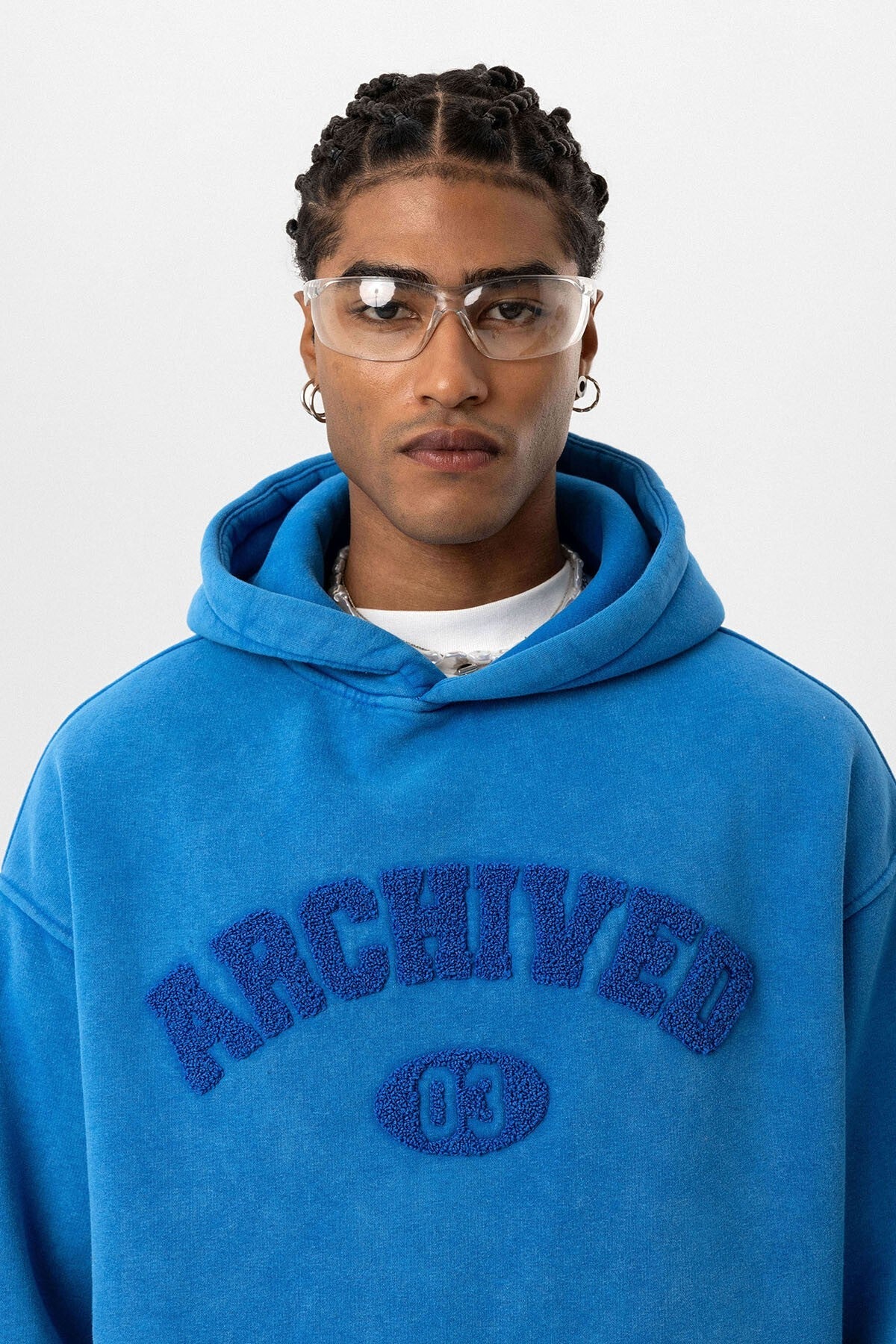 Yıkamalı Oversize Baskılı Sweatshirt
