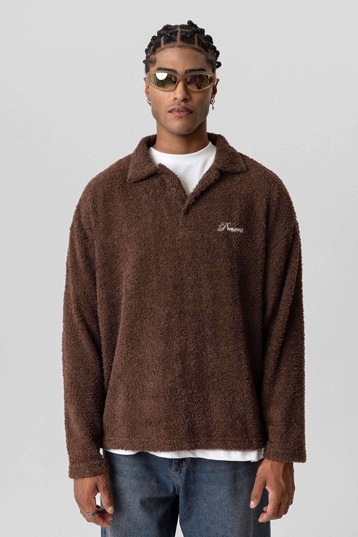 Yazı Detaylı Oversize Sweatshirt