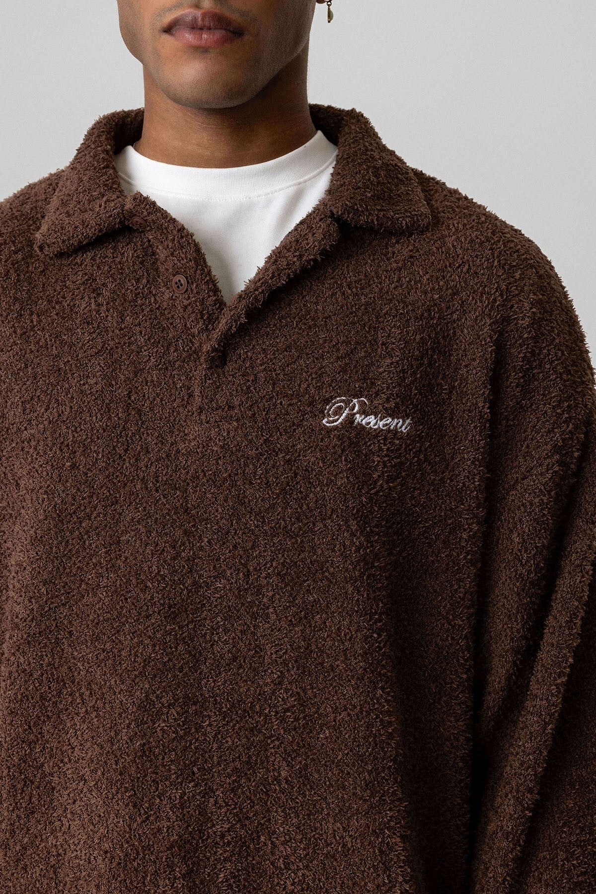 Yazı Detaylı Oversize Sweatshirt