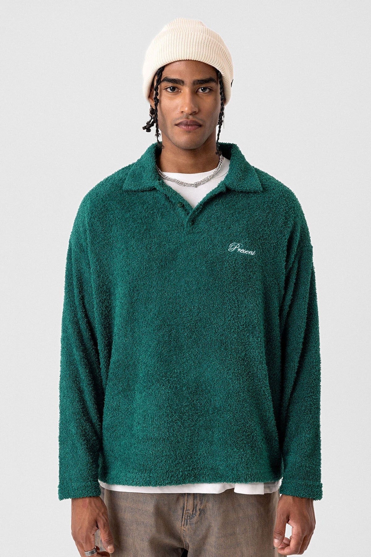Yazı Detaylı Oversize Sweatshirt