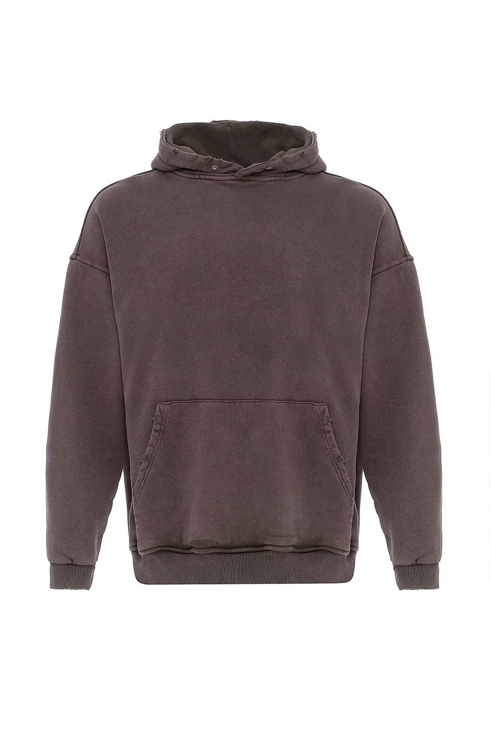 Premıum Yırtık Detaylı Oversize Sweatshirt