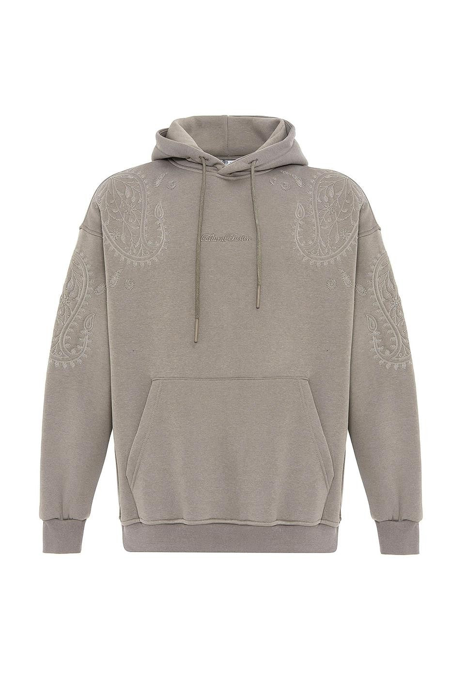 Desenli Oversize Sweatshirt