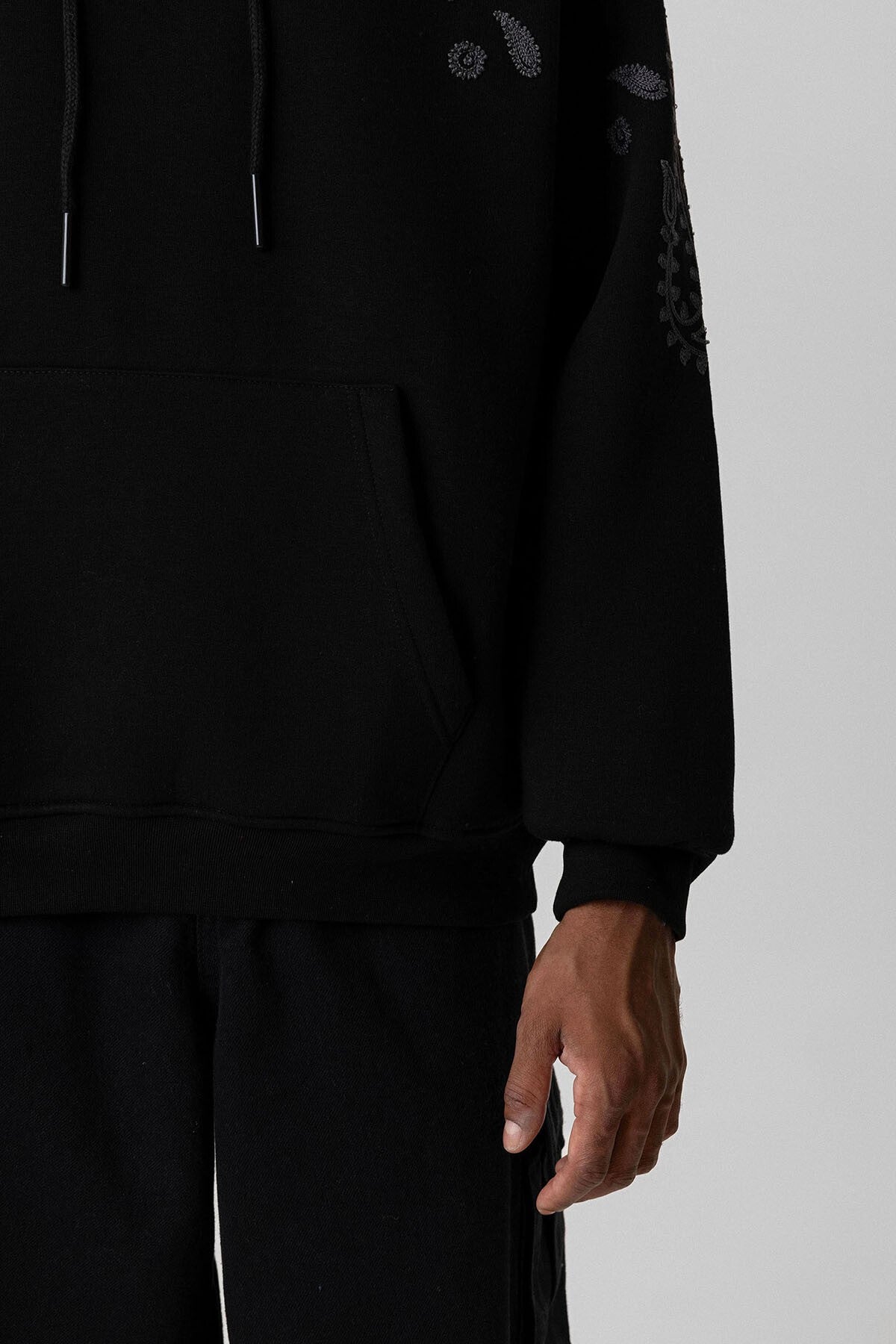 Desenli Oversize Sweatshirt