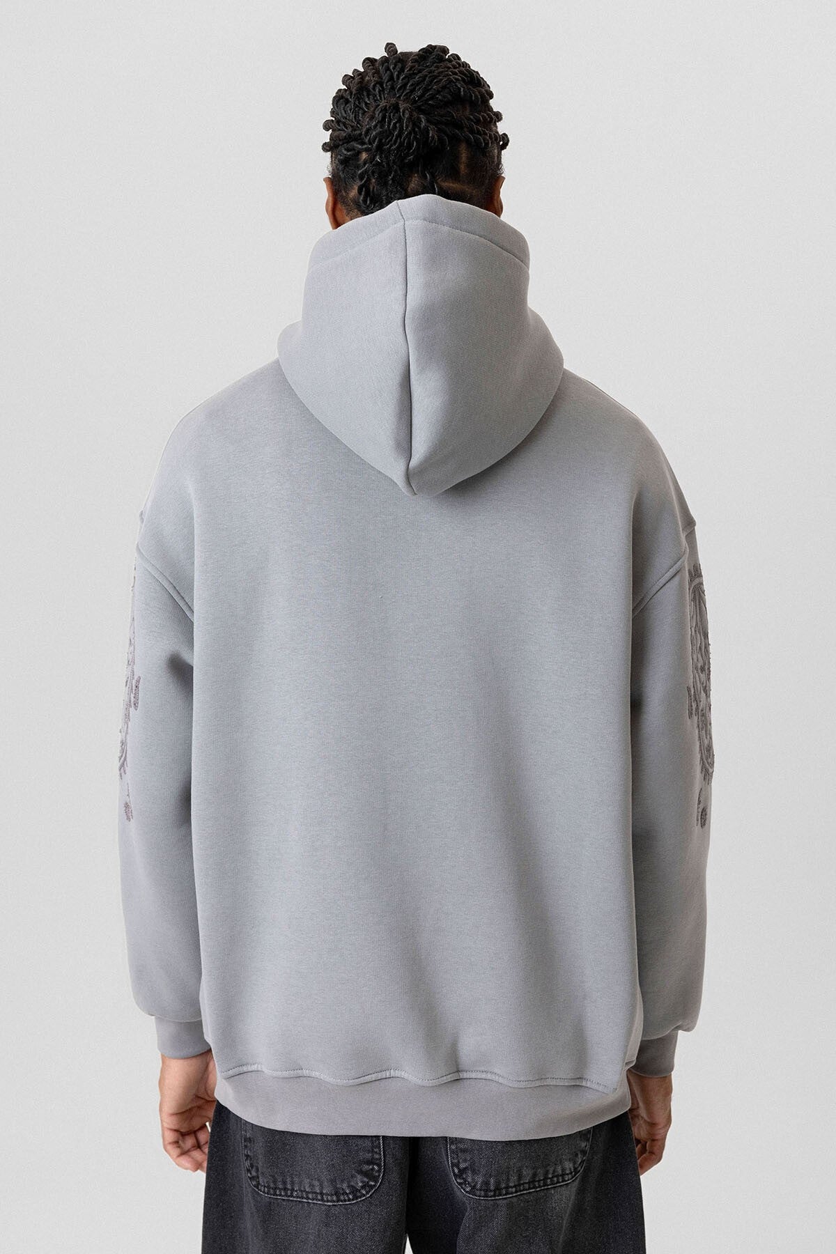 Desenli Oversize Sweatshirt