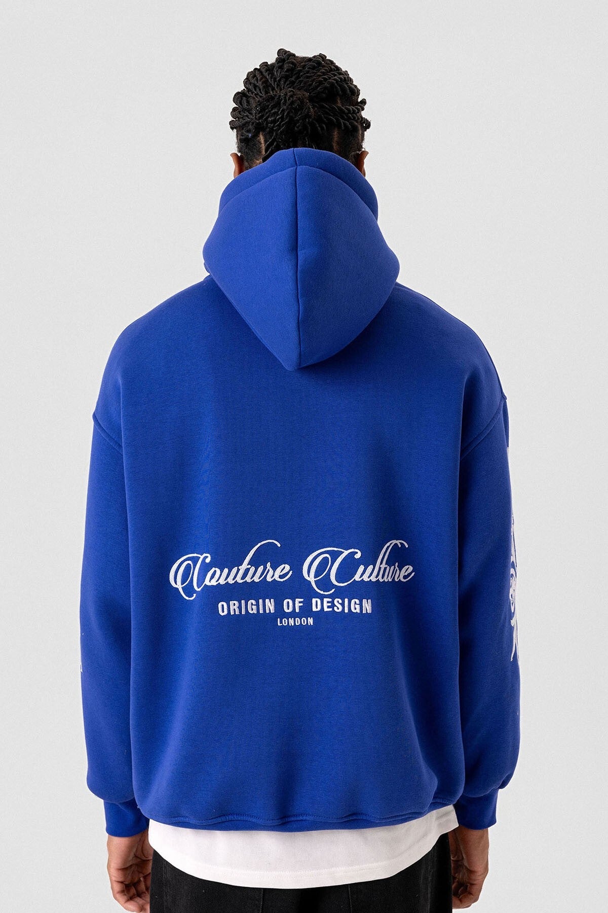Desenli Oversize Sweatshirt