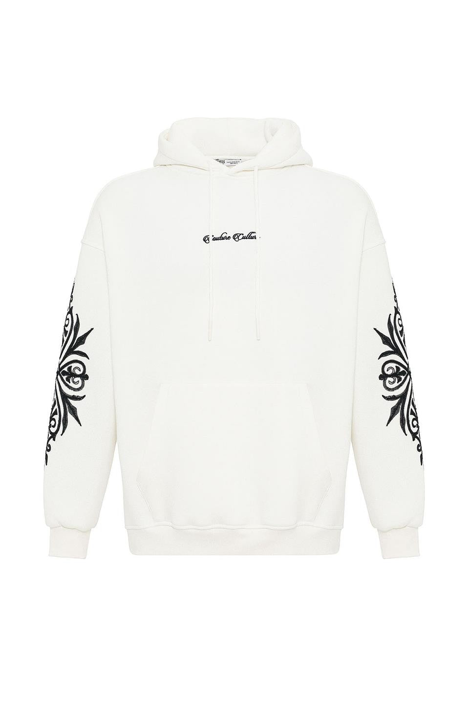 Desenli Oversize Sweatshirt