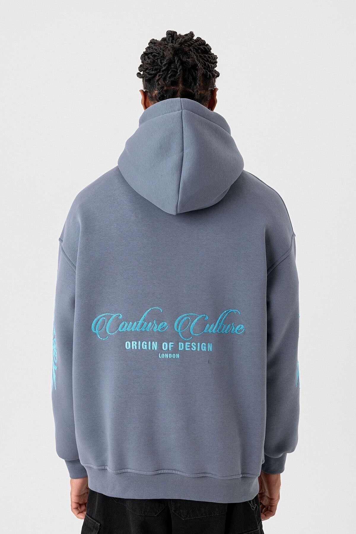 Desenli Oversize Sweatshirt