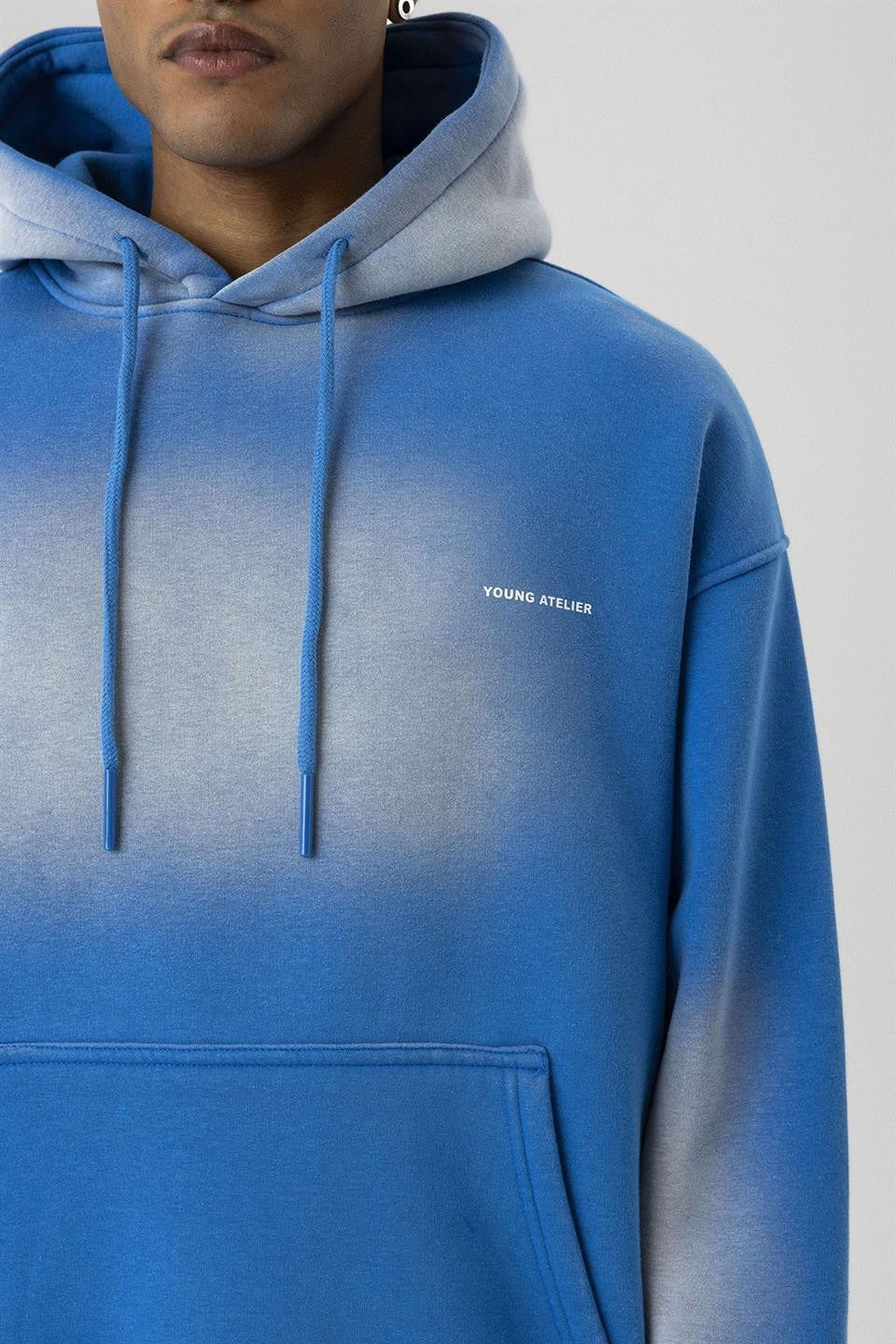 Oversize Yıkamalı Baskılı Sweatshirt