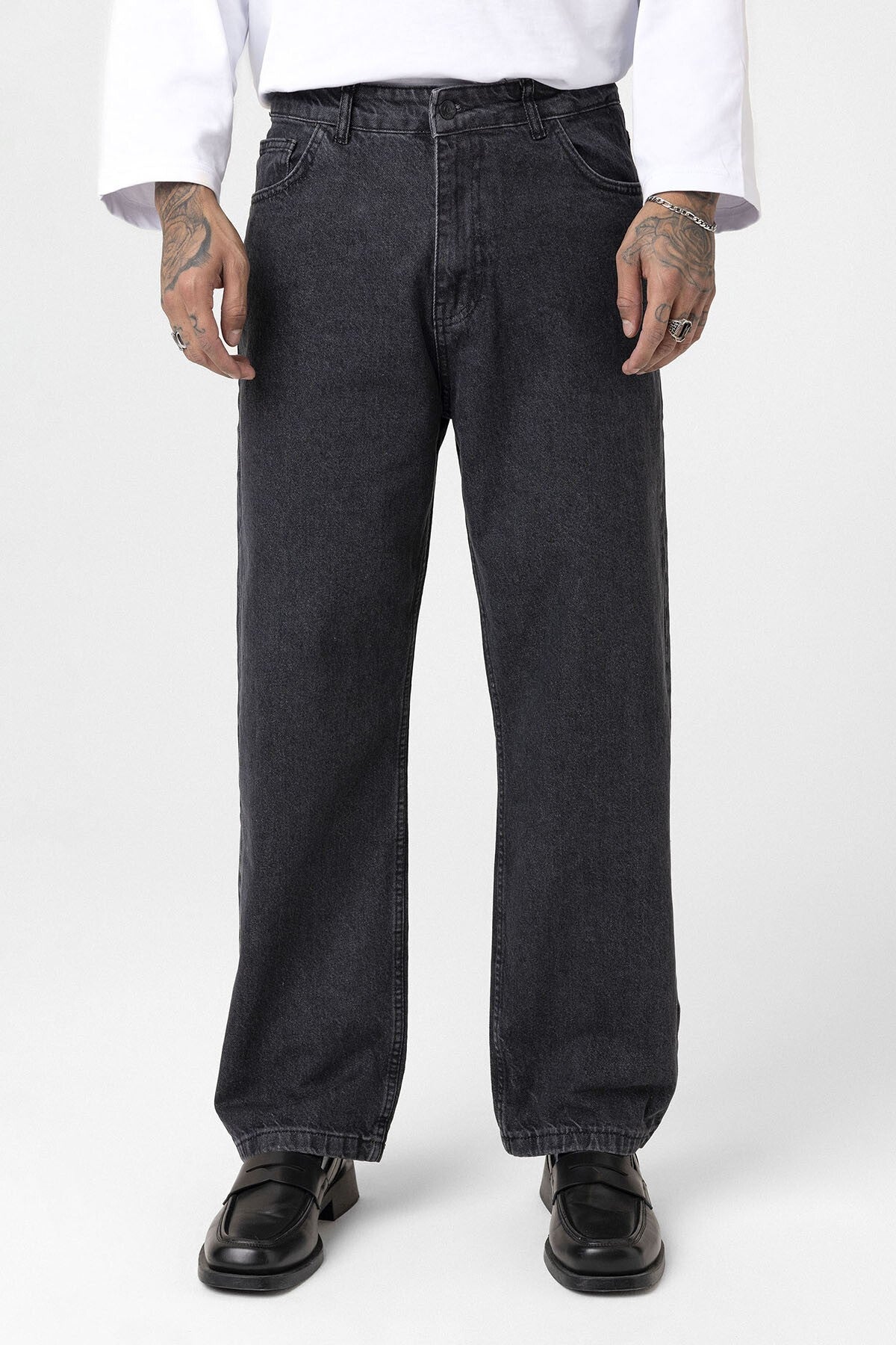Baggy Fıt Jean V100-02