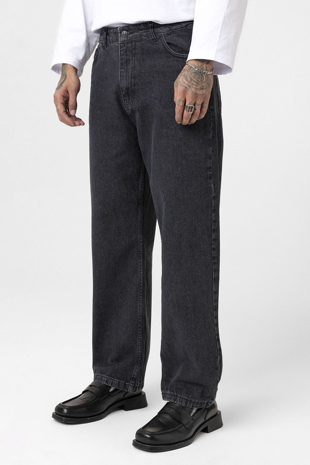Baggy Fıt Jean V100-02