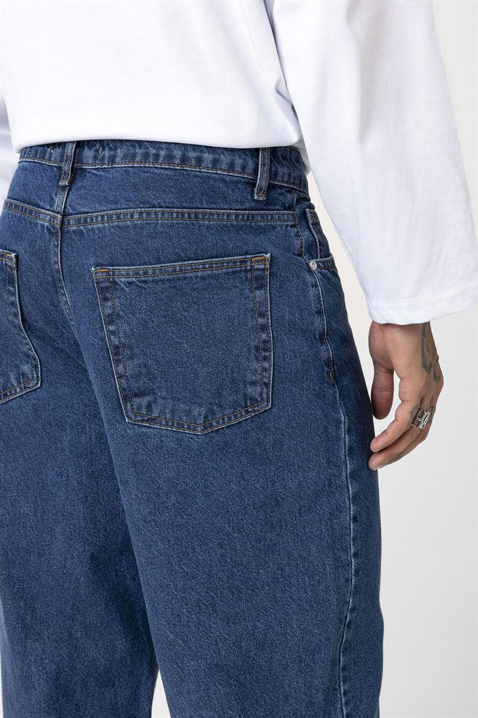 Baggy Fıt Jean V100-02