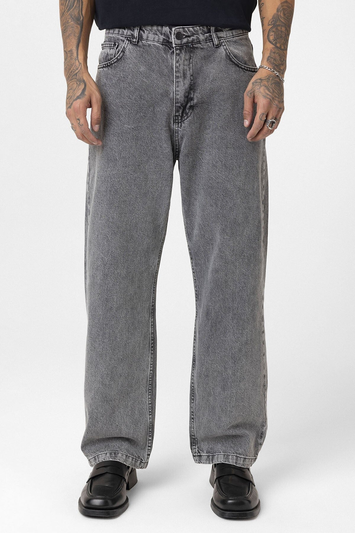 Baggy Fıt Jean V100-02