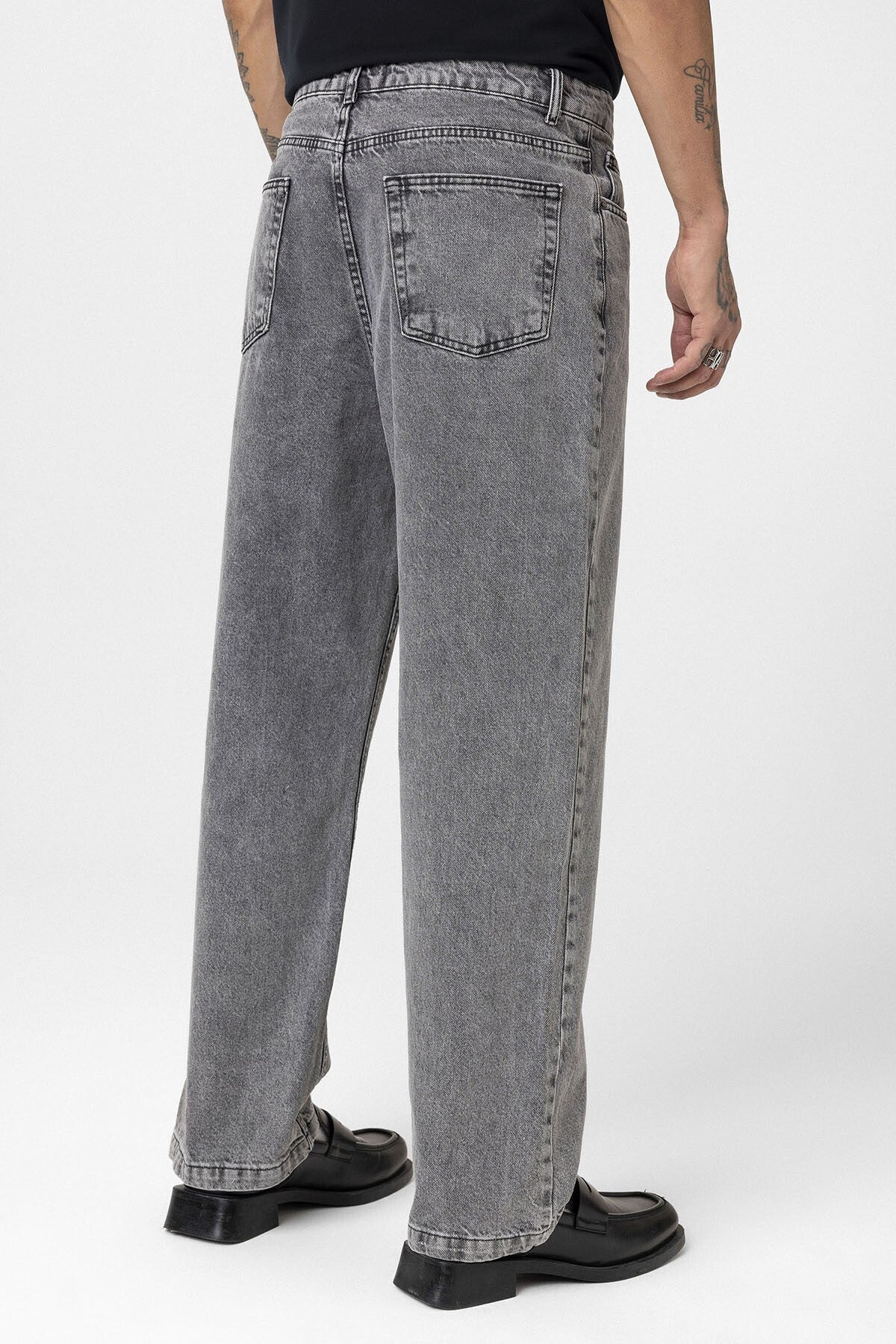 Baggy Fıt Jean V100-02