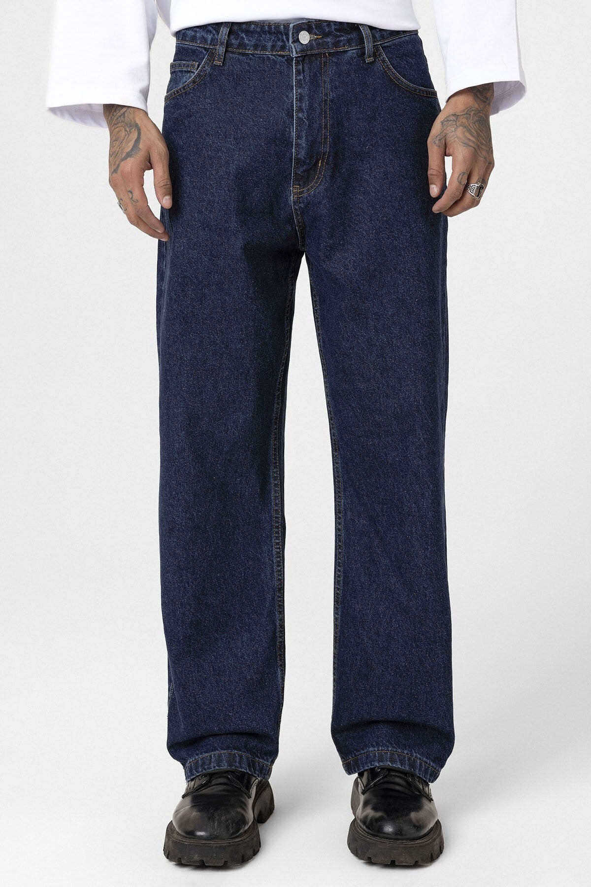 Baggy Fıt Jean V100-02