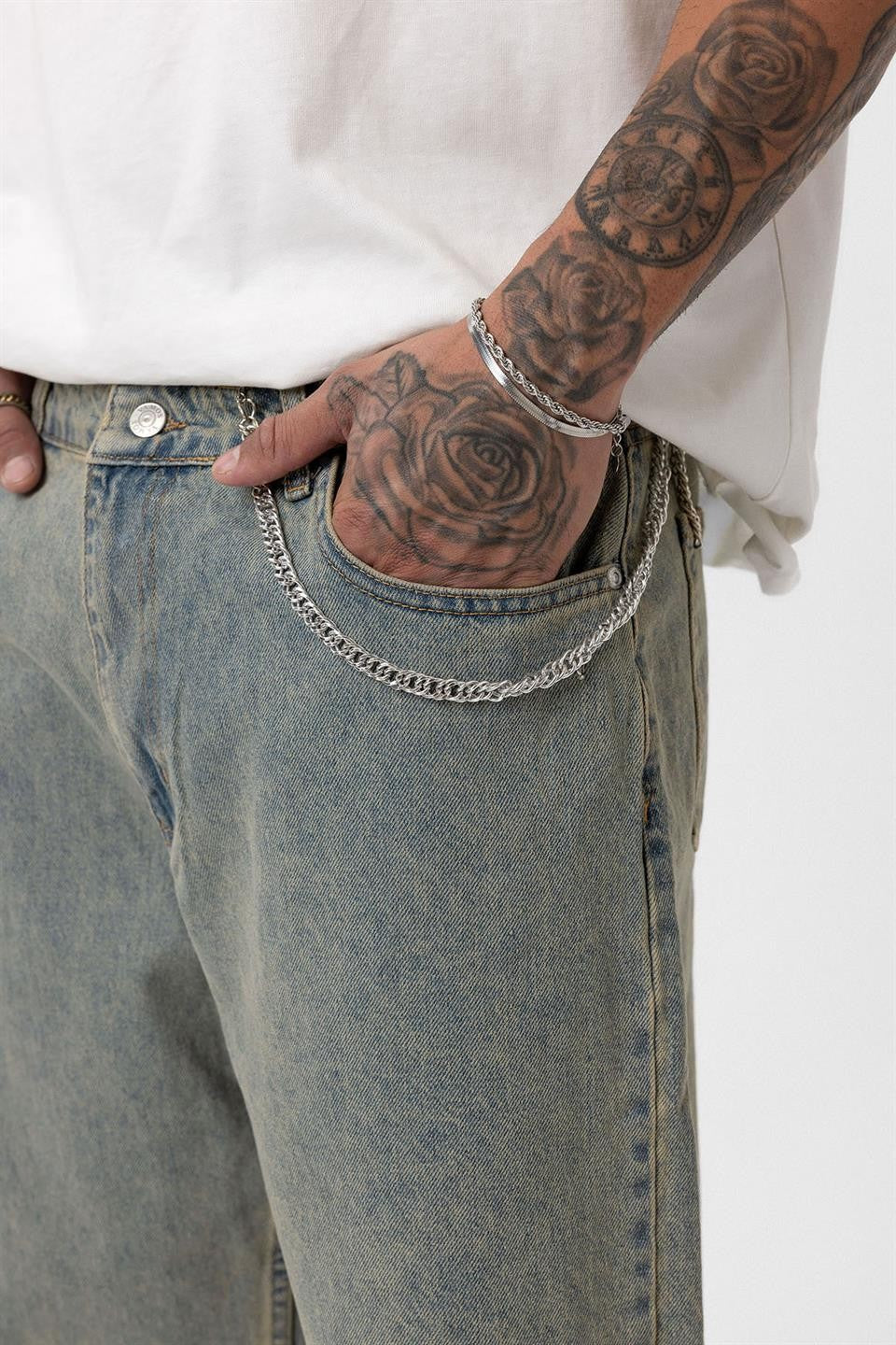 Baggy Fıt Jean V100-02