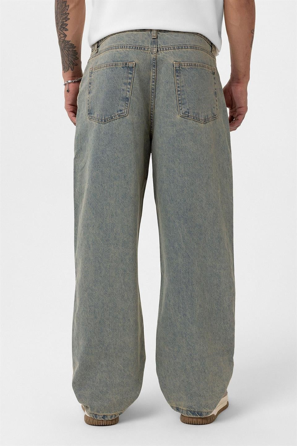 Baggy Fıt Jean V100-02