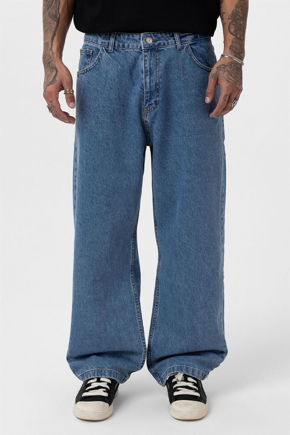 Baggy Fıt Jean V100-02