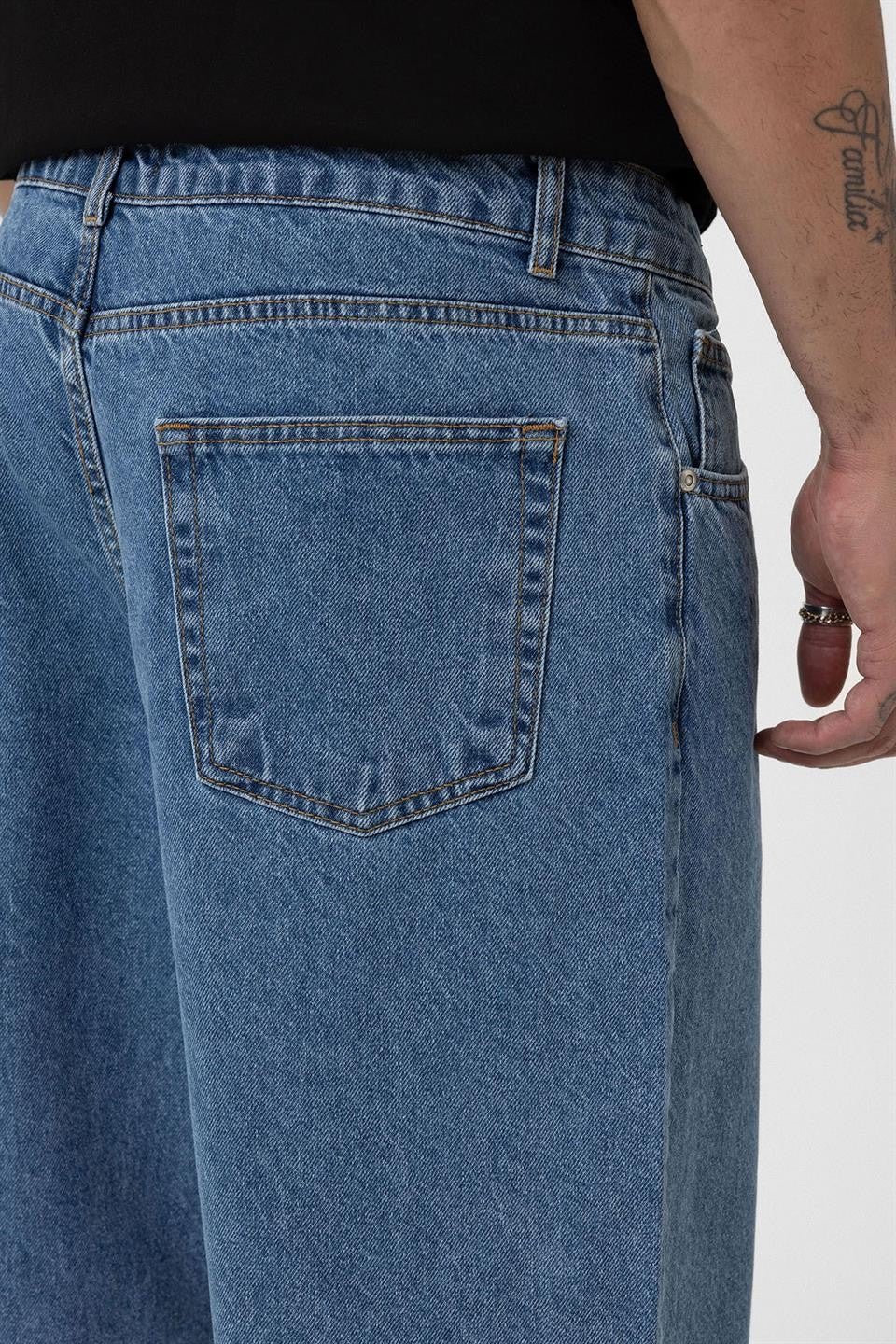 Baggy Fıt Jean V100-02
