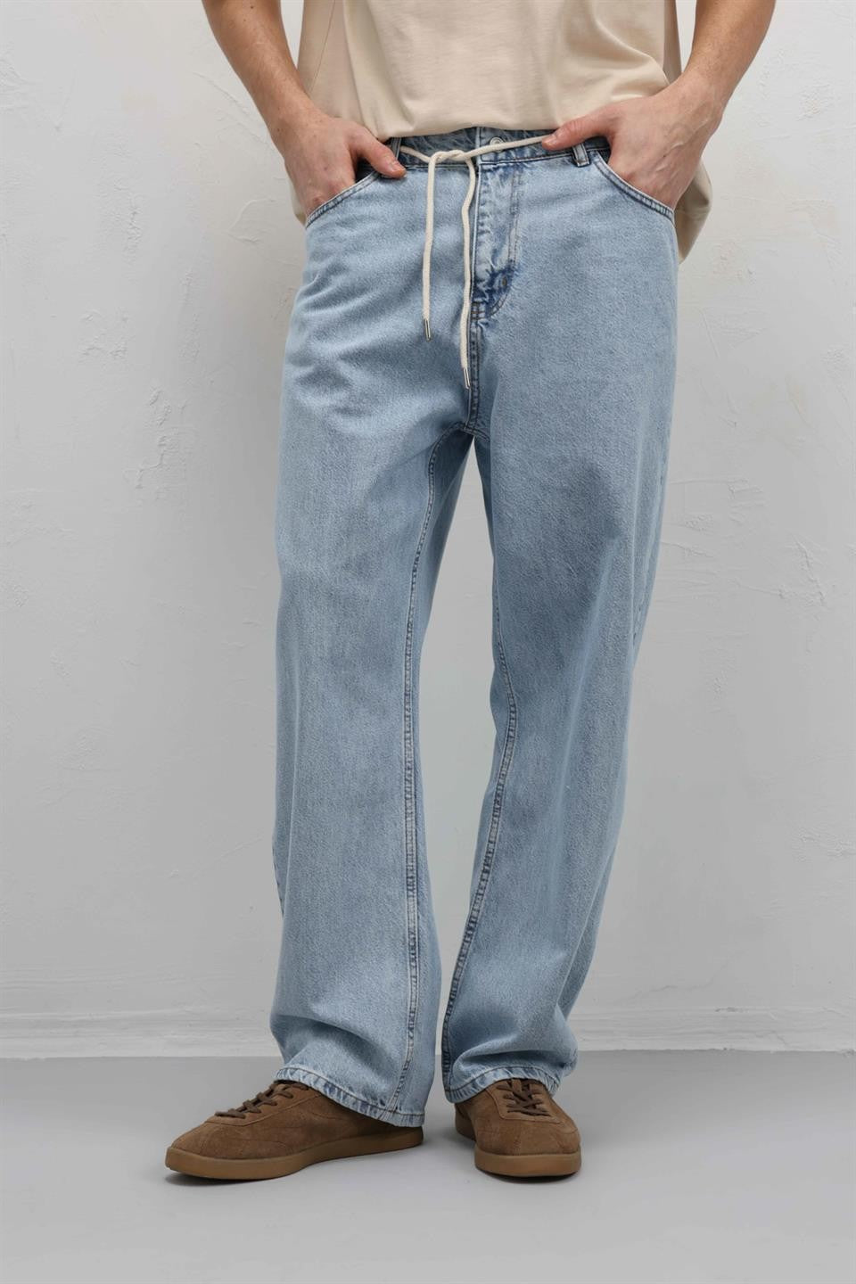 Baggy Fıt Jean V100-02