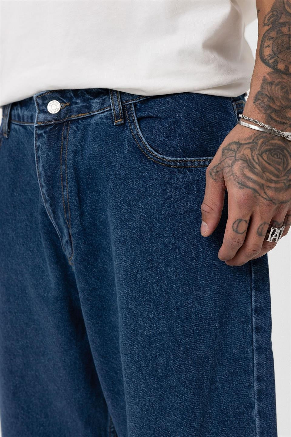 Baggy Fıt Jean V100-02