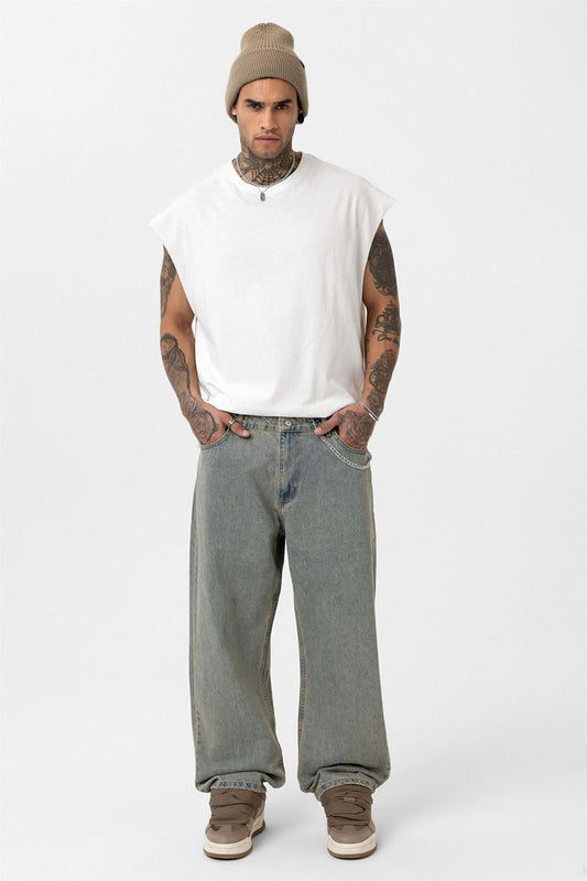 Baggy Fıt Jean V100-02