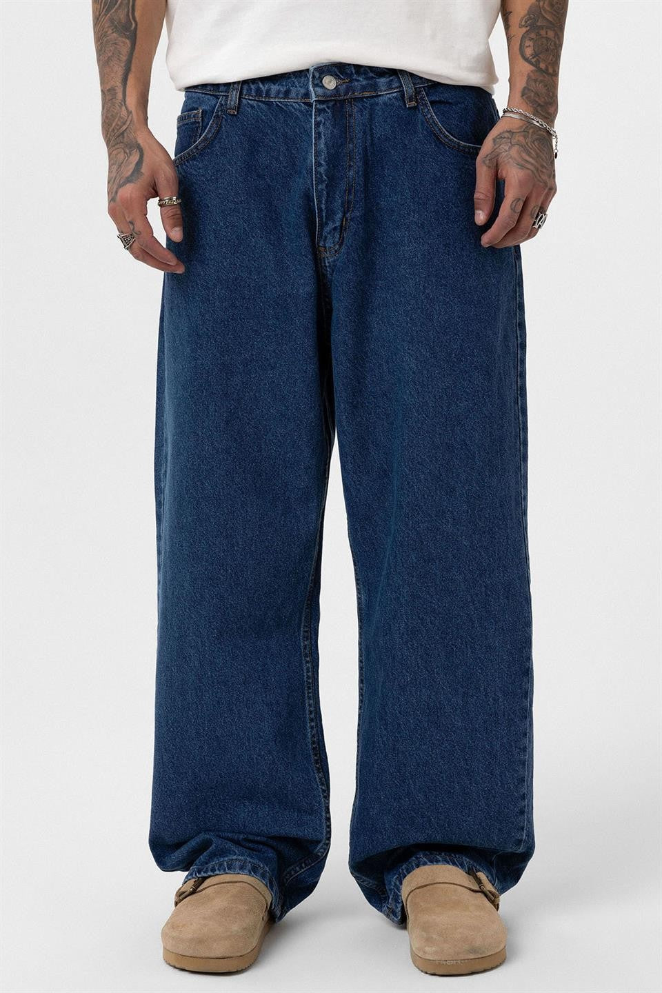 Baggy Fıt Jean V100-02