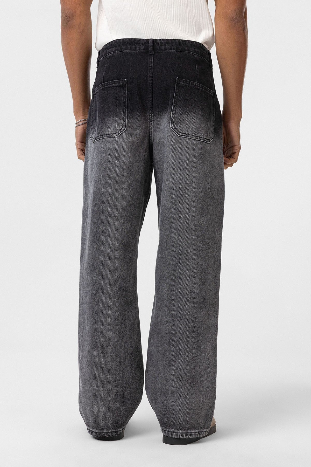 Cep Detaylı Baggy Fit Jean