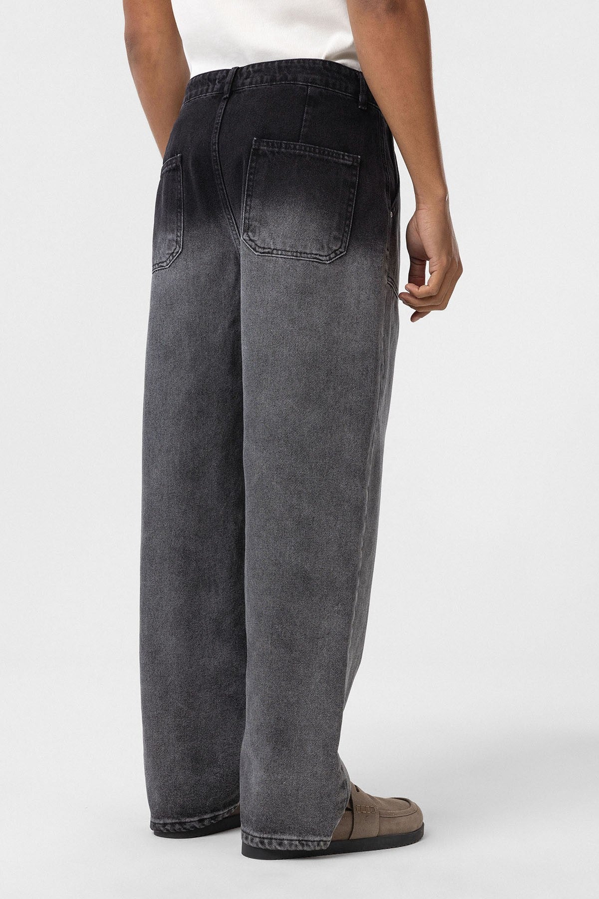 Cep Detaylı Baggy Fit Jean