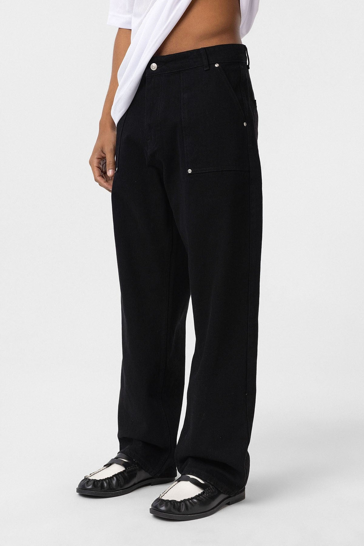 Cep Detaylı Baggy Fit Jean