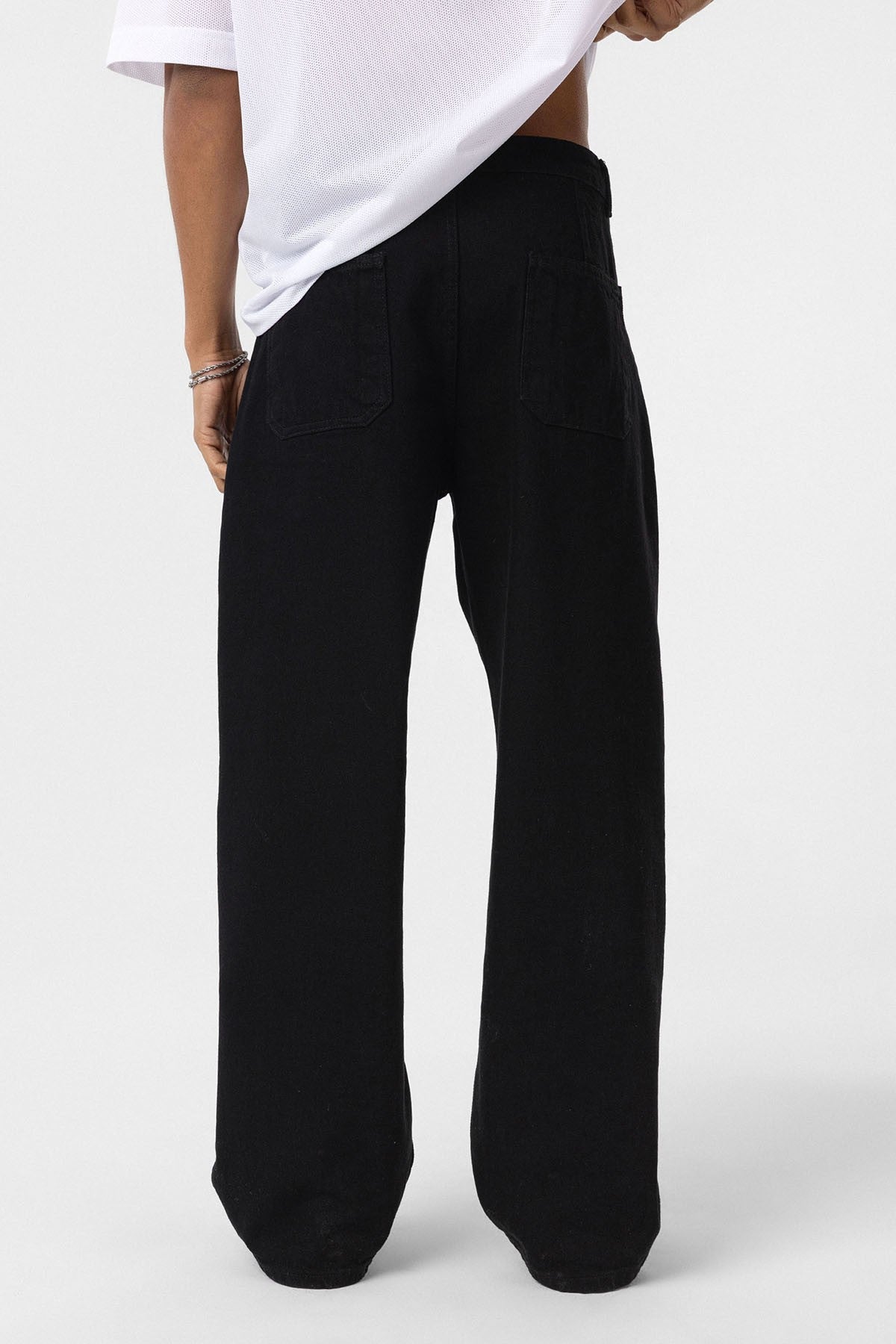 Cep Detaylı Baggy Fit Jean