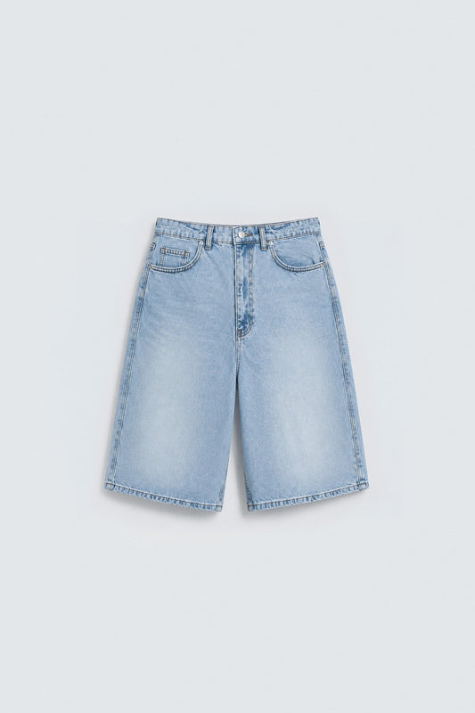 Bermuda Denim Şort