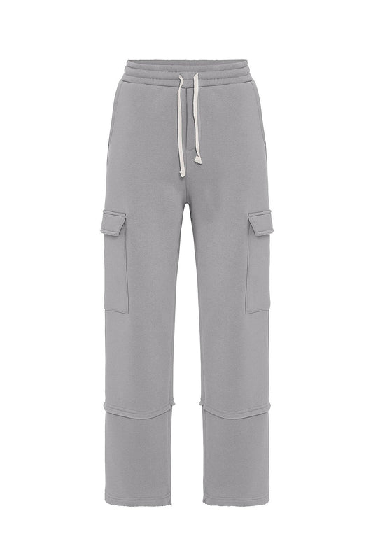Basic Kargo Cepli Baggy Eşofman Altı