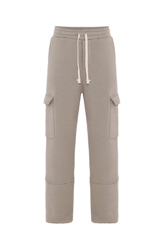 Basic Kargo Cepli Baggy Eşofman Altı