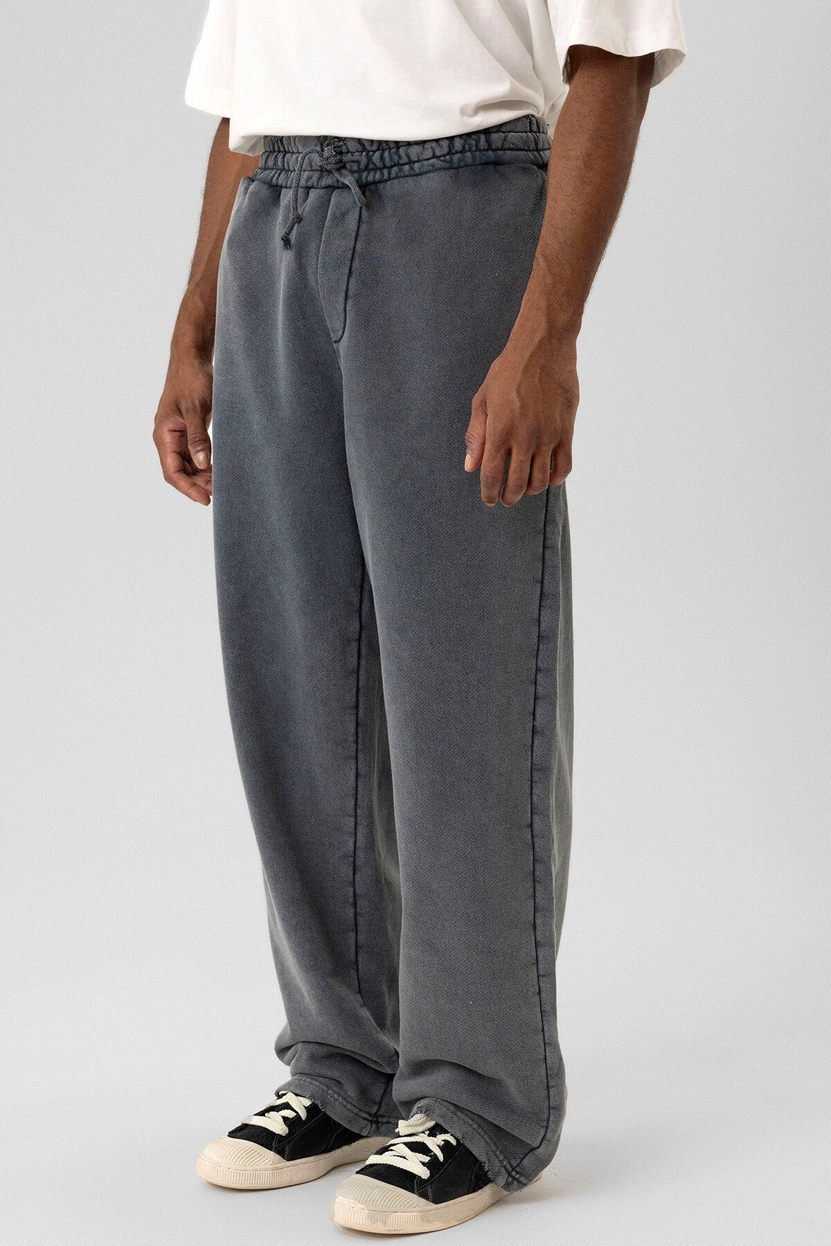 Premıum Yıkamalı Baggy Eşofman Altı