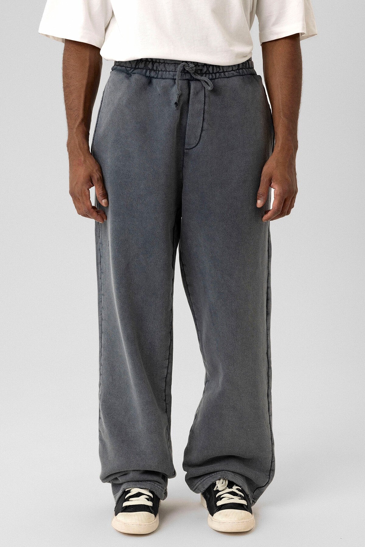 Premıum Yıkamalı Baggy Eşofman Altı