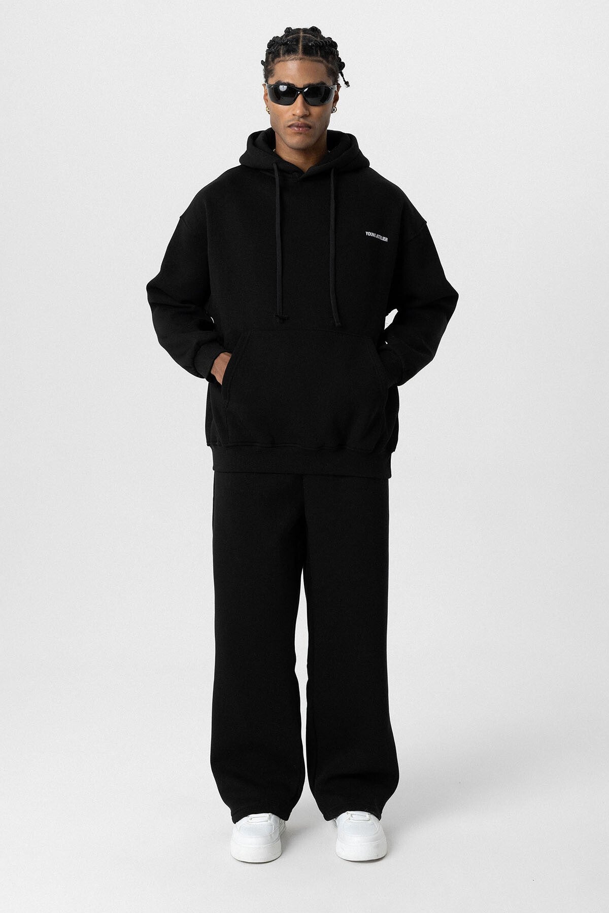 Young Atelıer Baskılı Oversize Eşofman Takım