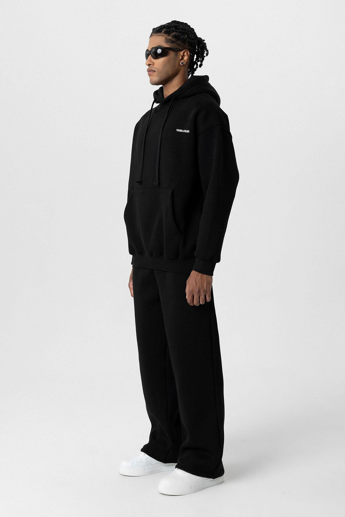 Young Atelıer Baskılı Oversize Eşofman Takım