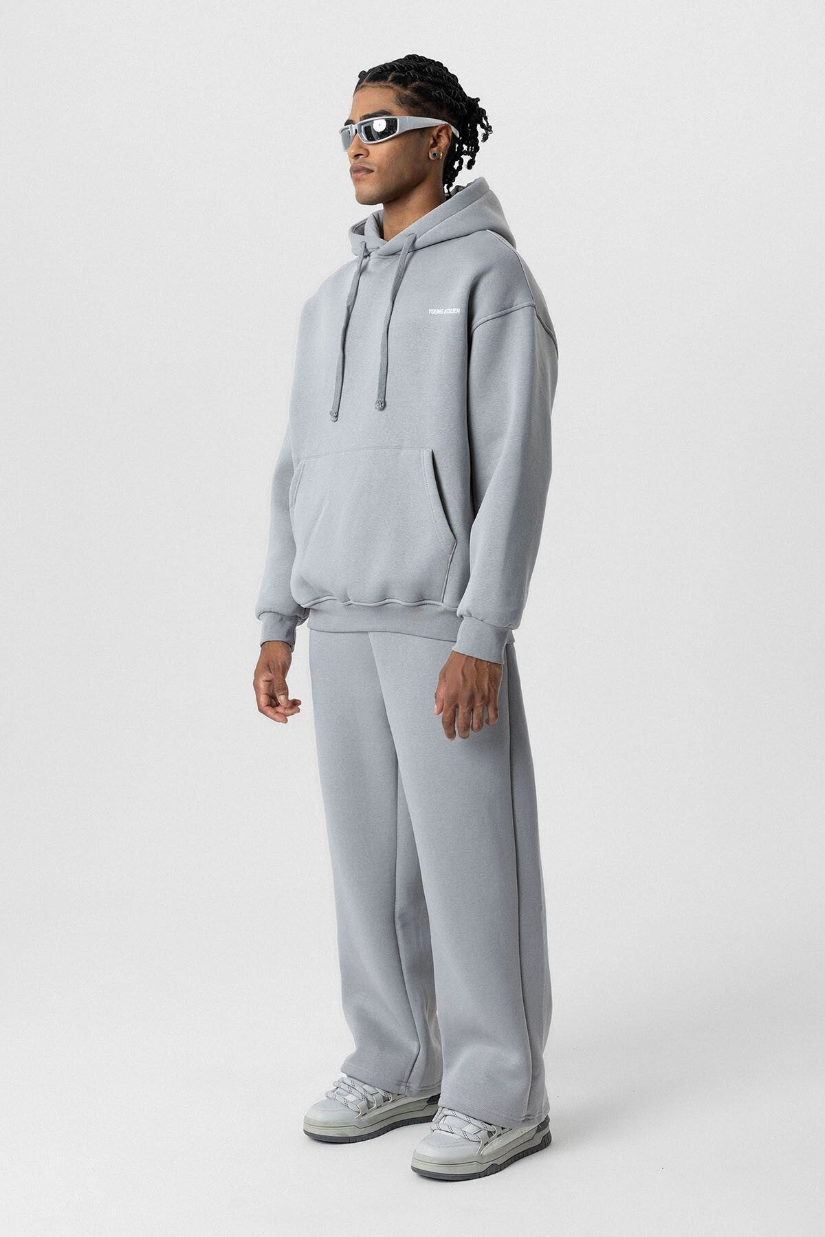 Young Atelıer Baskılı Oversize Eşofman Takım