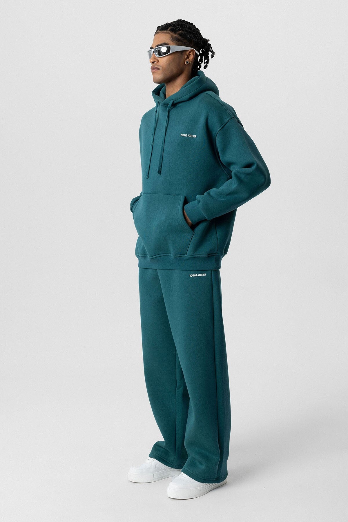 Young Atelıer Baskılı Oversize Eşofman Takım