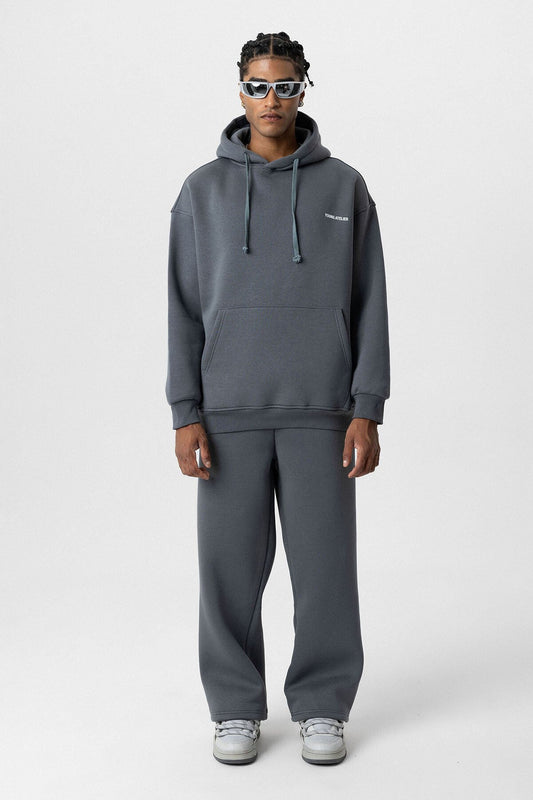 Young Atelıer Baskılı Oversize Eşofman Takım