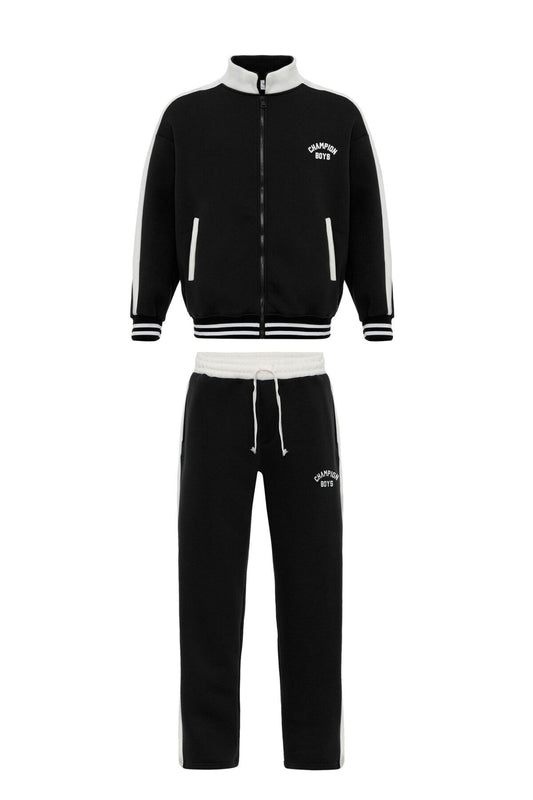 Baskılı Oversize Eşofman Takım