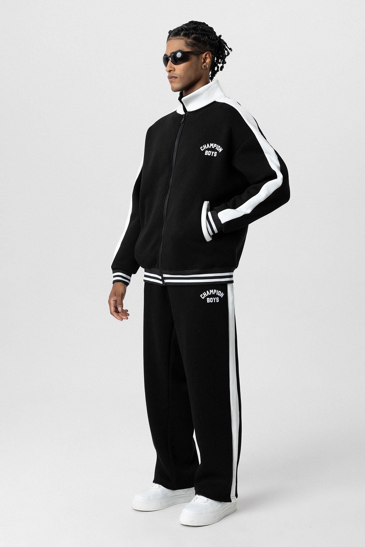 Baskılı Oversize Eşofman Takım