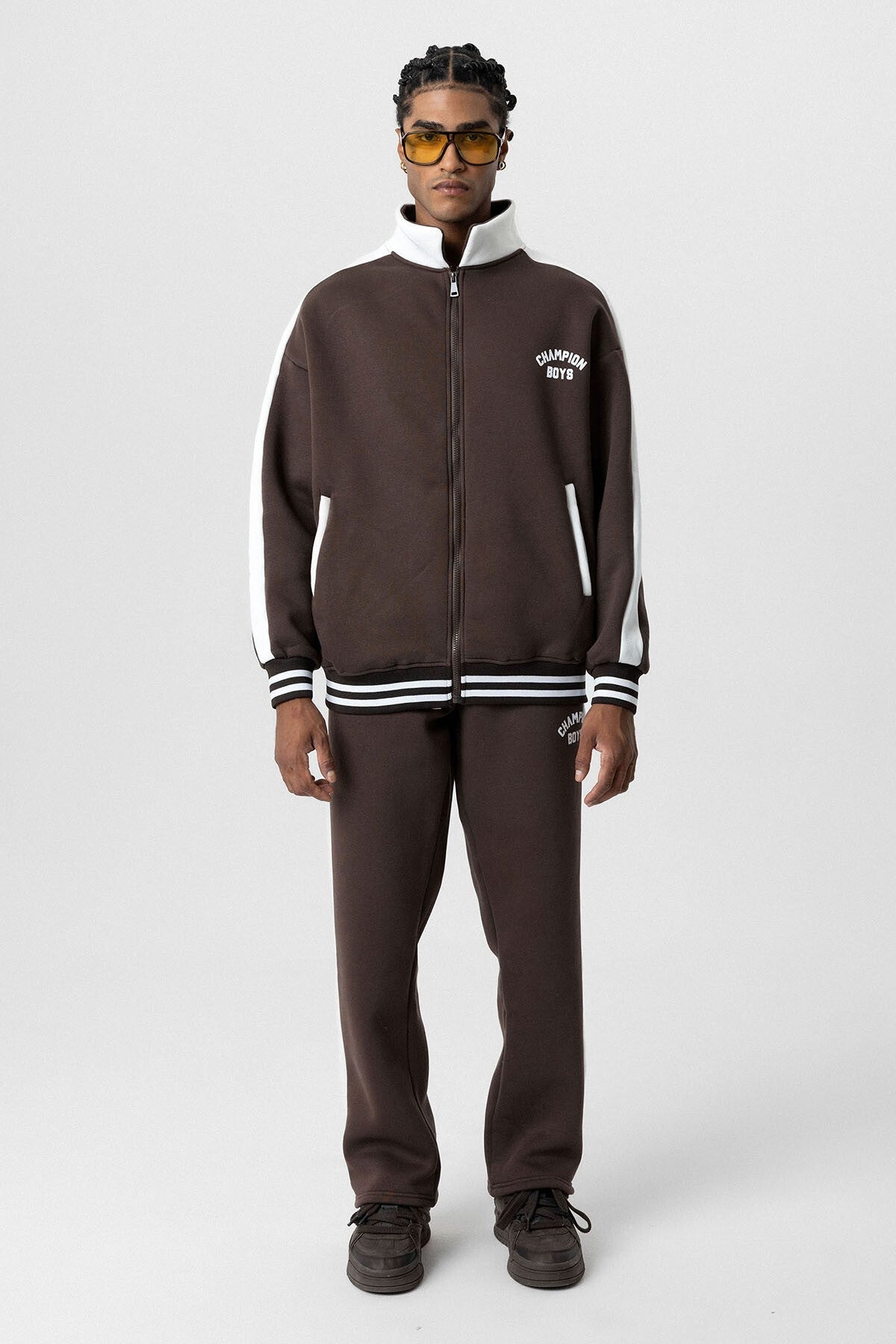 Baskılı Oversize Eşofman Takım