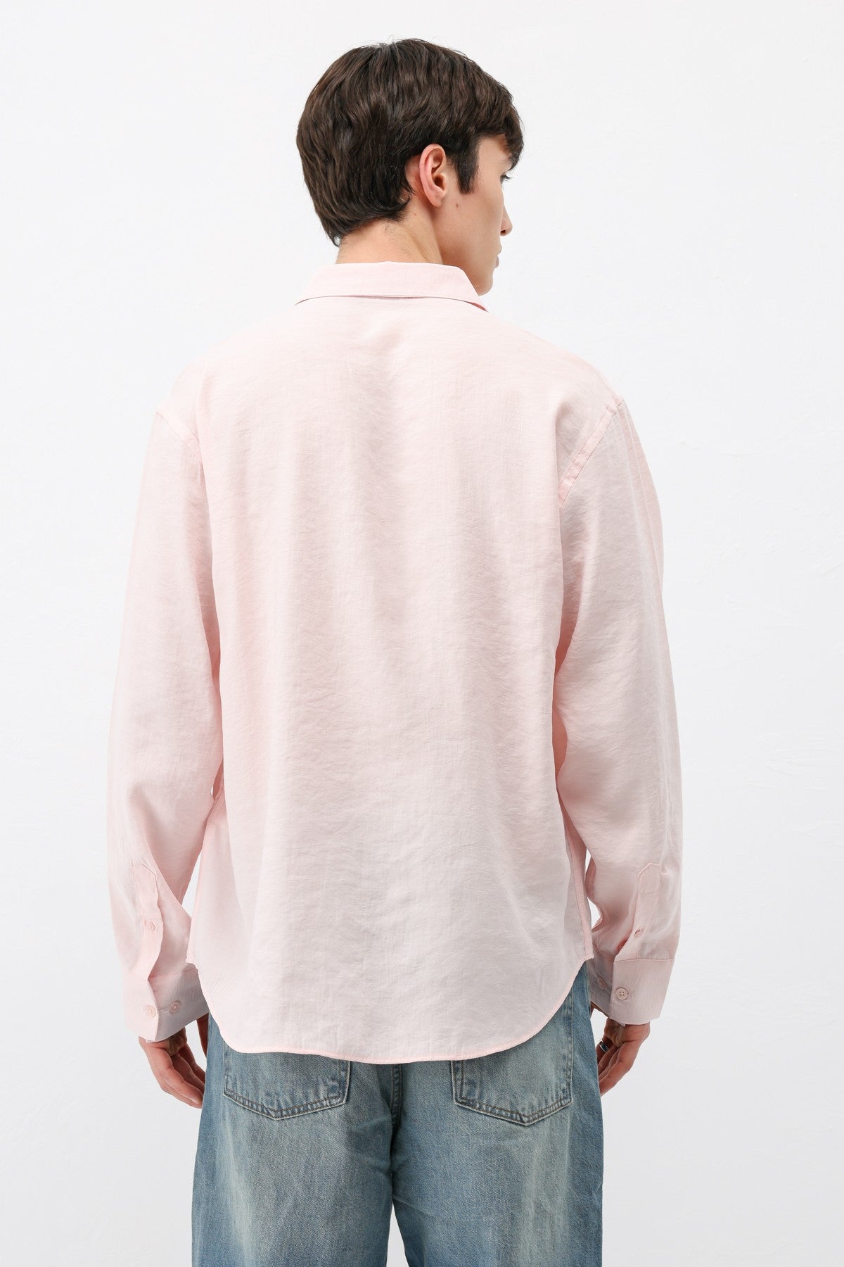 Modal Kumaş Oversize Gömlek