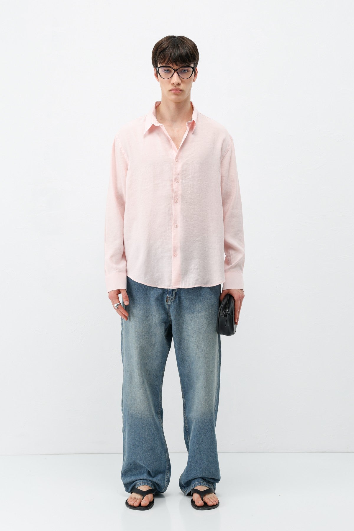 Modal Kumaş Oversize Gömlek