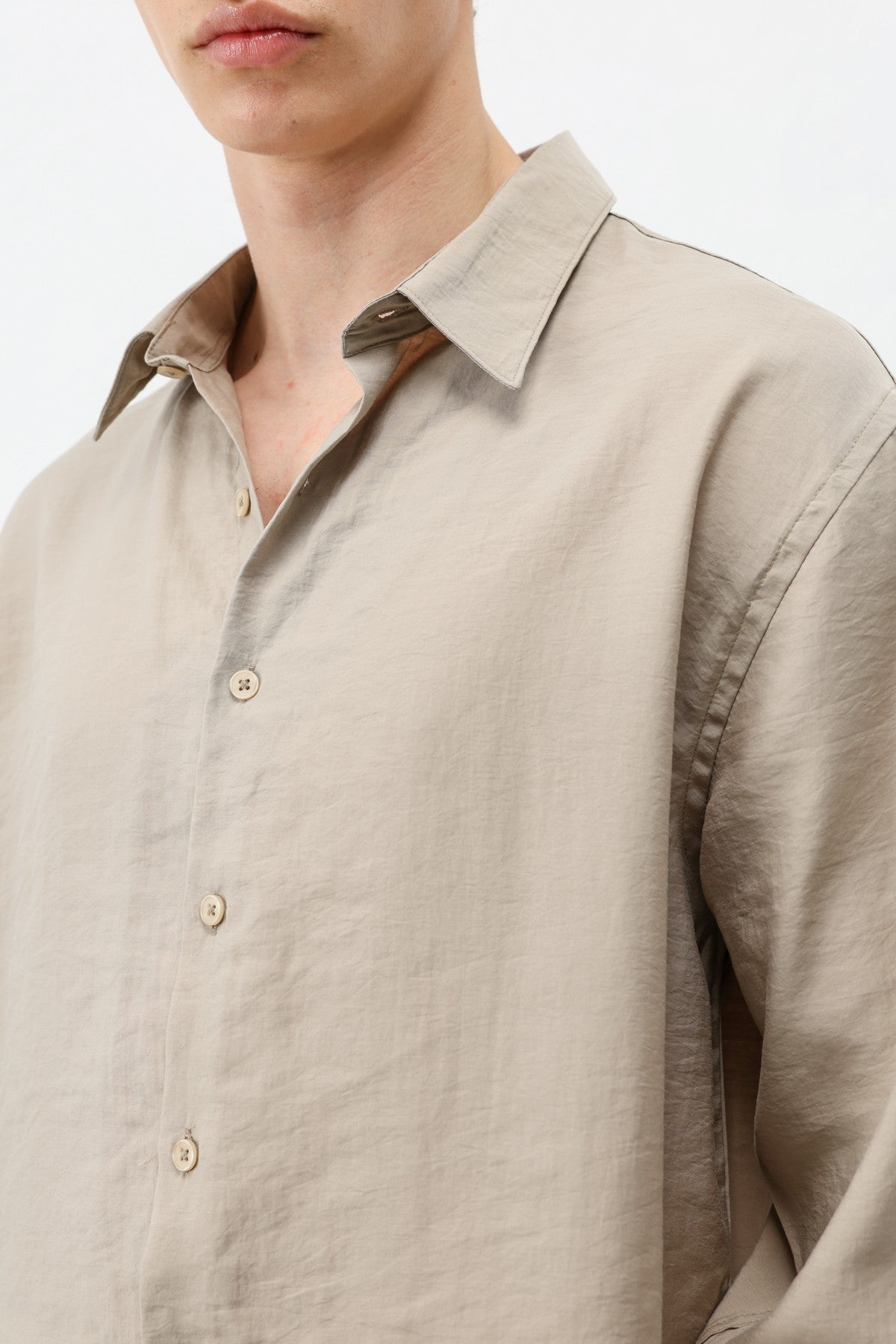 Modal Kumaş Oversize Gömlek