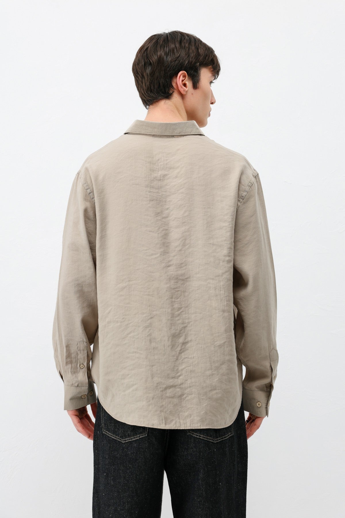 Modal Kumaş Oversize Gömlek