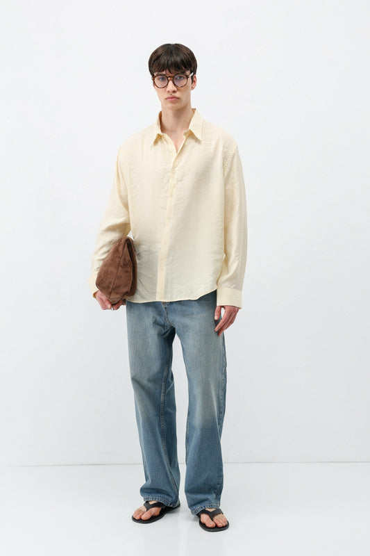 Modal Kumaş Oversize Gömlek