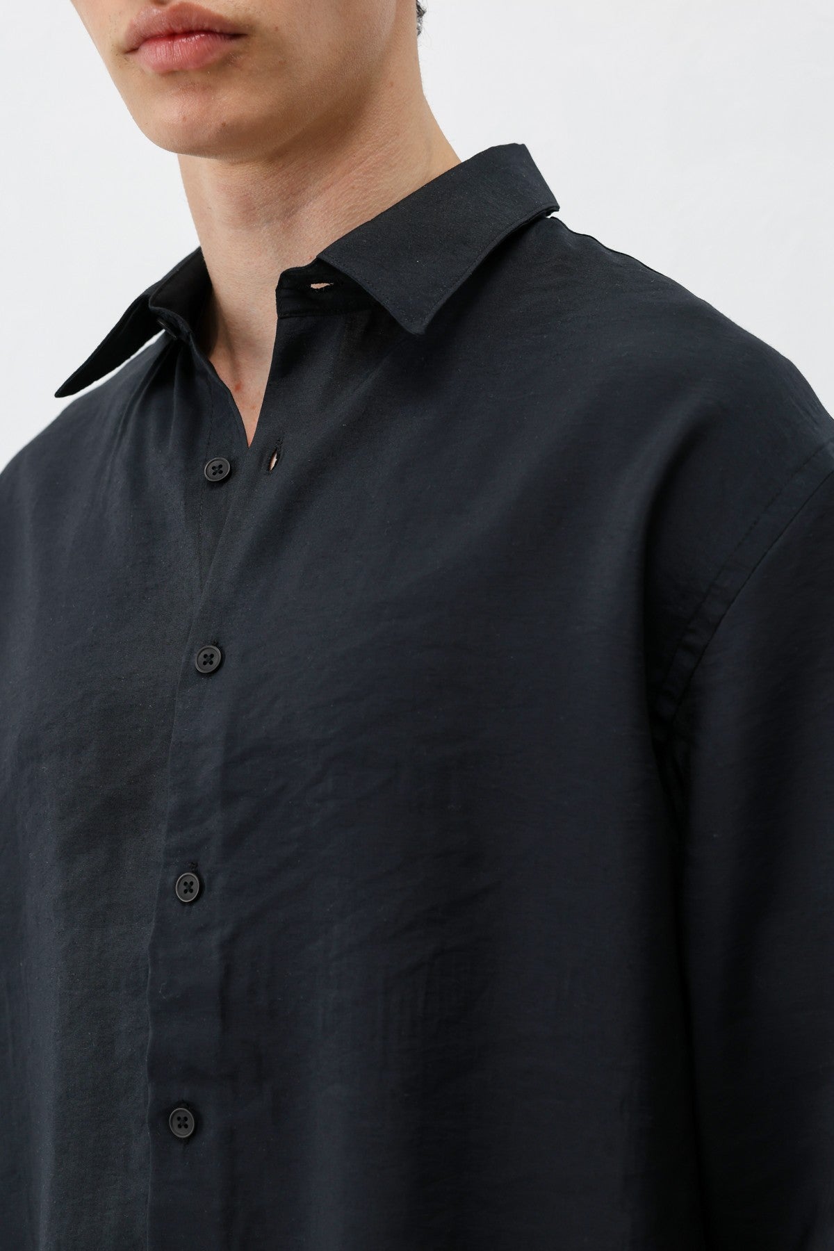 Modal Kumaş Oversize Gömlek